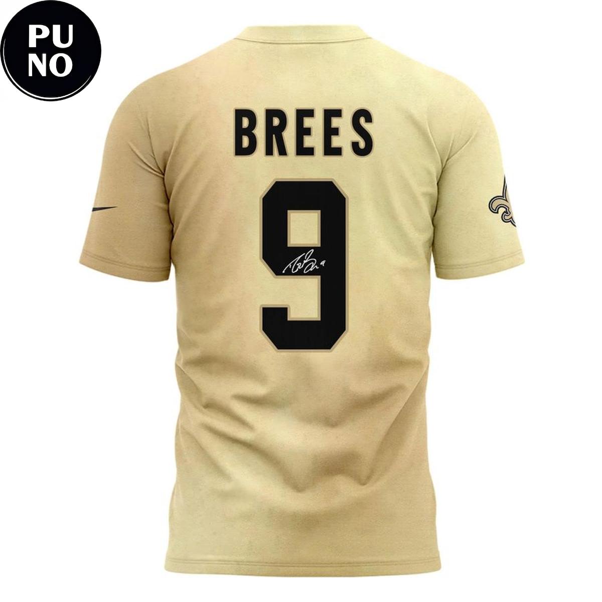 New Orleans Saints Drew Brees Hall of Fame Class of 2026 Hoodie T-Shirt