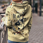 Custom NFL New Orleans Saints Hoodie Leggings Rock Paper Scissors Throat Punch I Win Hoodie