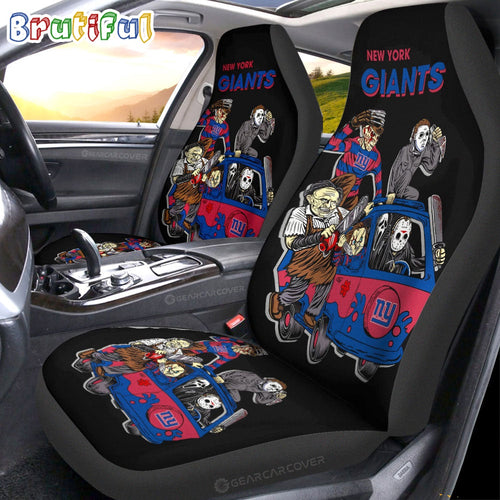 New York Giants Horror Characters Essential Halloween Car Seat Covers