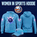 New York Islanders 2026 Women in Sports Hoodie, Cap