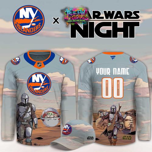 New York Islanders Star Wars Night 2026 Limited Personalized Hockey Jersey
