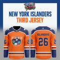 New York Islanders Third Jersey Design Contest 2026 Custom Hockey Jersey