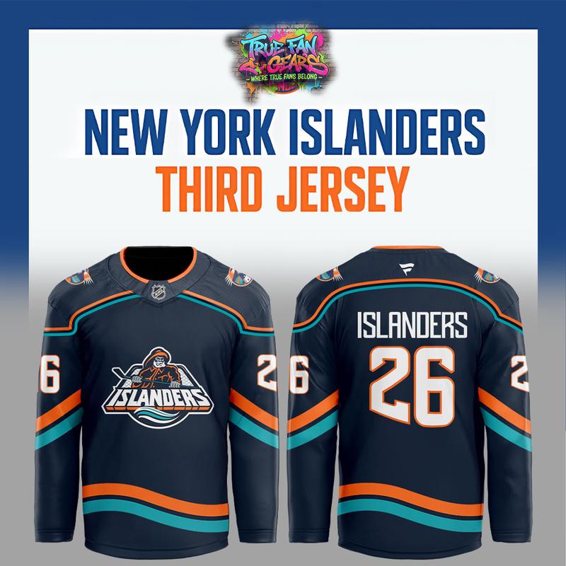 New York Islanders Third Jersey Design Contest 2026 Custom Hockey Jersey