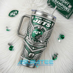 New York Jets Flight of Champions Edition YETI Tumbler