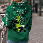 Custom NFL New York Jets Hoodie Leggings The Grinch Hoodie Rock Paper Scissors Throat Punch I Win