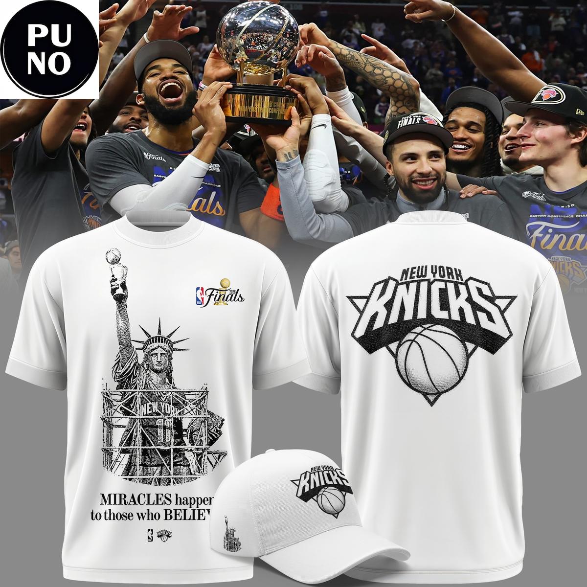 New York Knicks 2026 MIRACLES happen to those who BELIEVE Hoodie T-Shirt