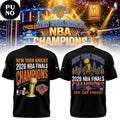 New York Knicks 2026 NBA Finals Champions New York Forever T-Shirt