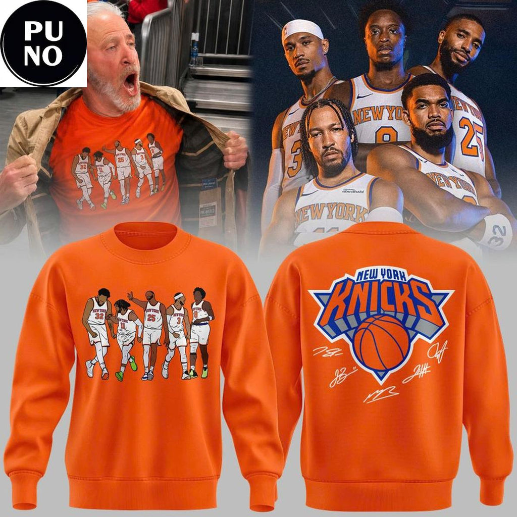 New York Knicks 2026 Signature Crew Hoodie T-Shirt