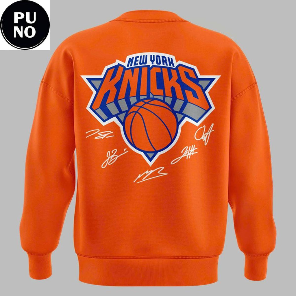 New York Knicks 2026 Signature Crew Hoodie T-Shirt