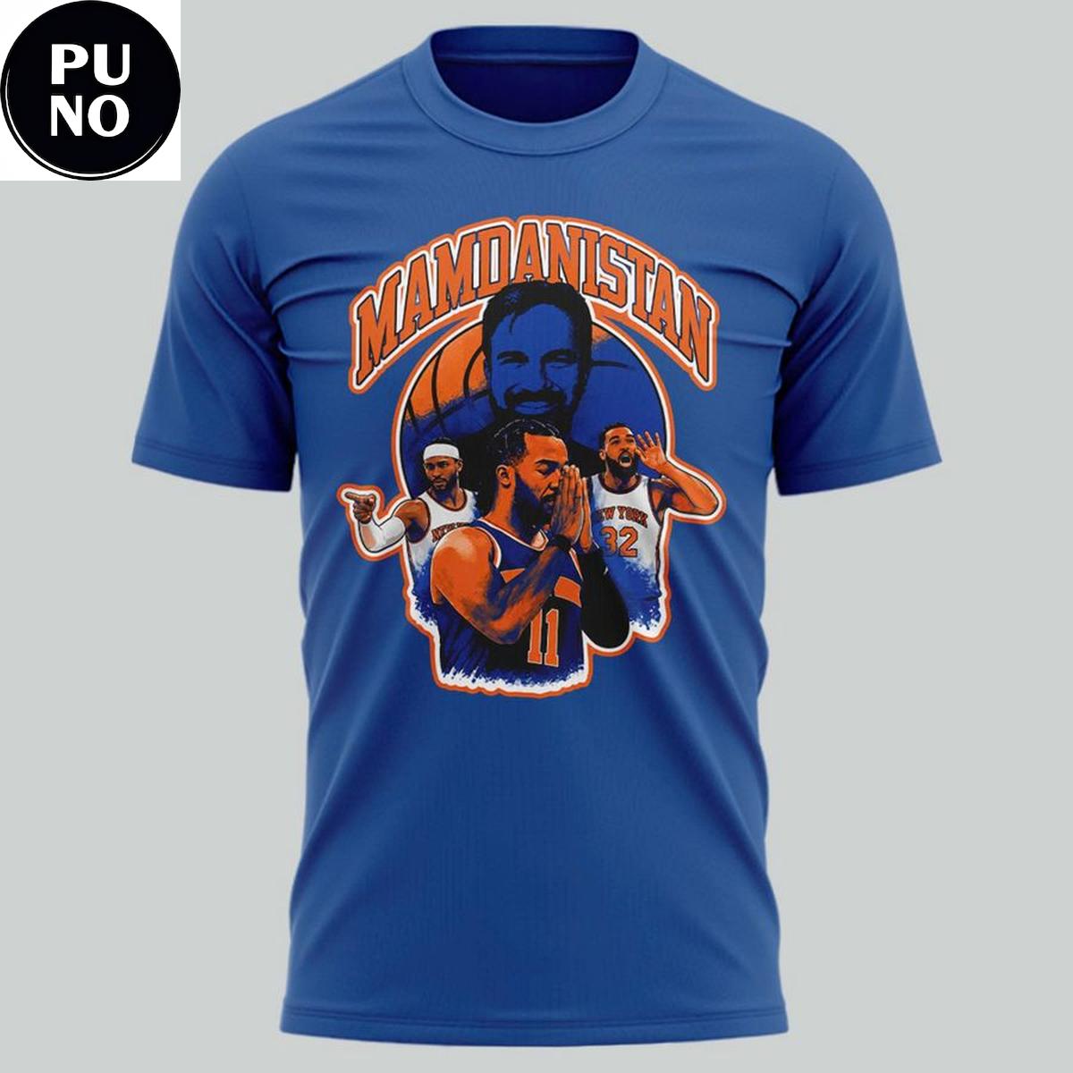 New York Knicks 2026 Zohran Mamdani for New York City T-Shirt