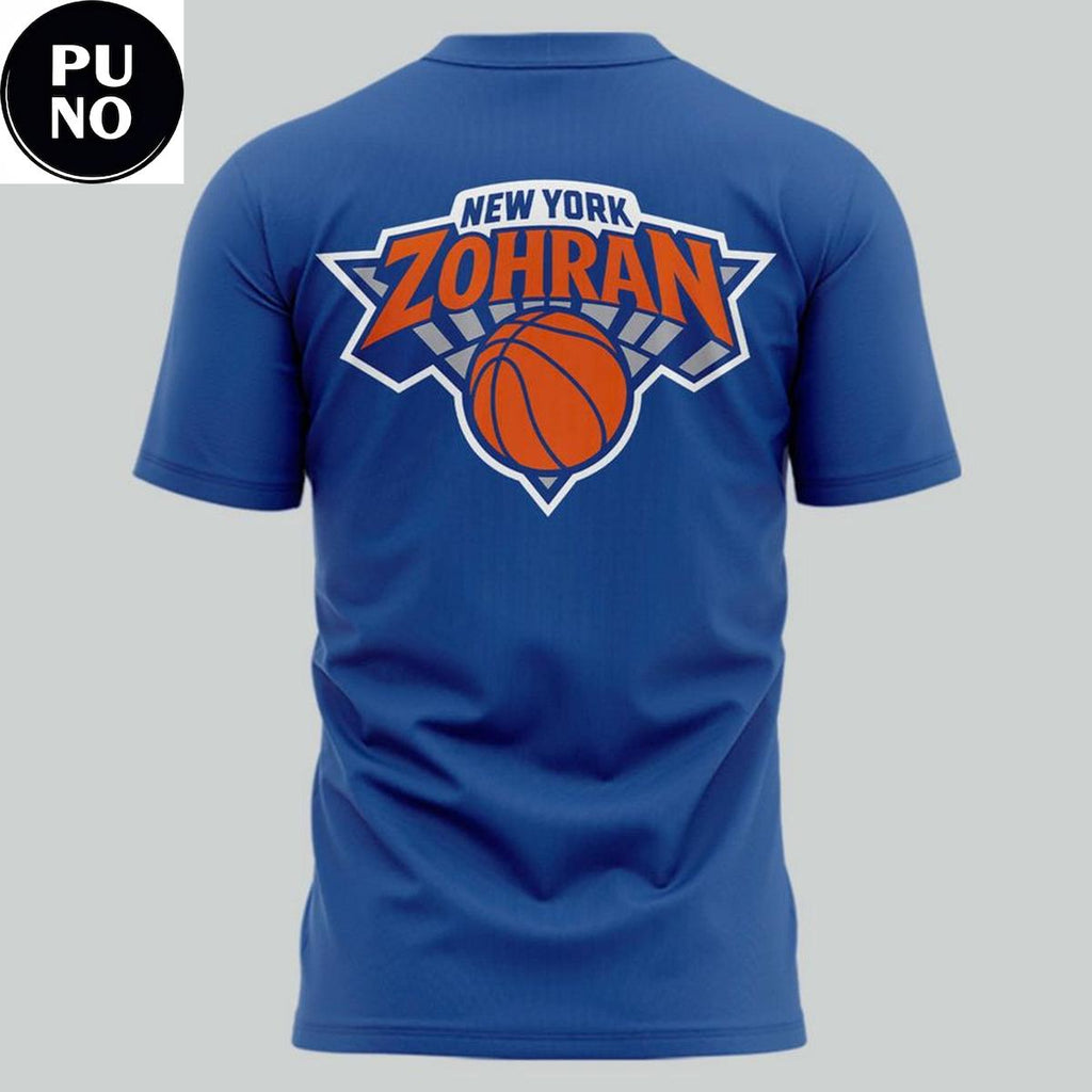 New York Knicks 2026 Zohran Mamdani for New York City T-Shirt