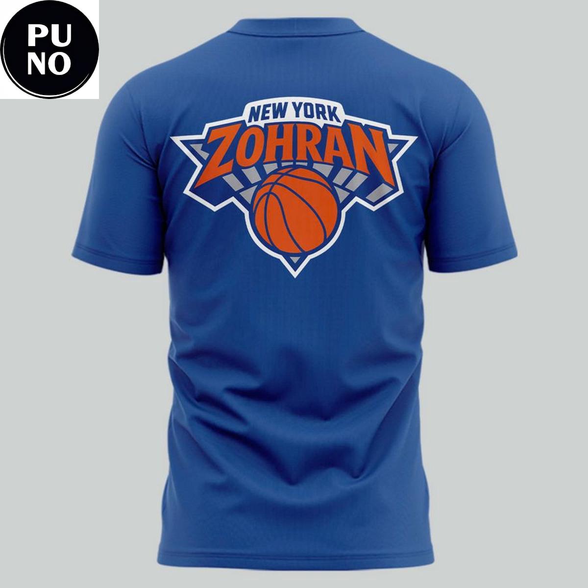 New York Knicks 2026 Zohran Mamdani for New York City T-Shirt