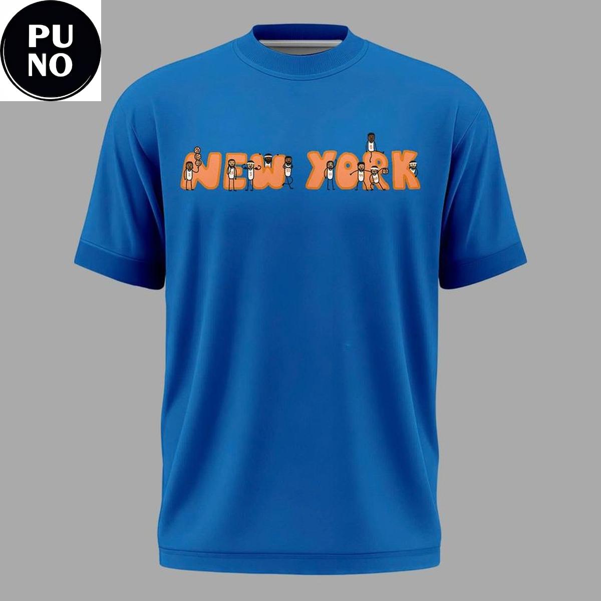 New York Knicks NBA Championship 2026 New York Fan Art T-Shirt