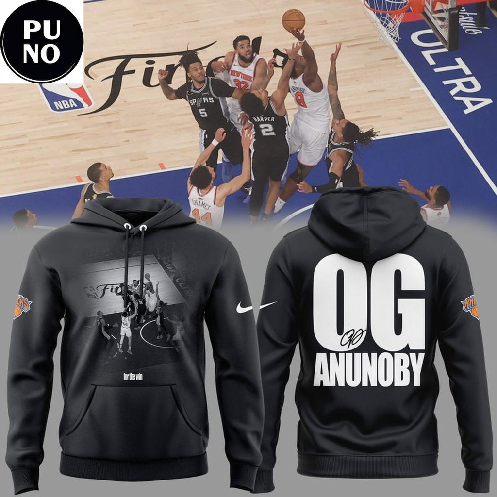 New York Knicks OG Anunoby 2026 For The Win Hoodie T-Shirt