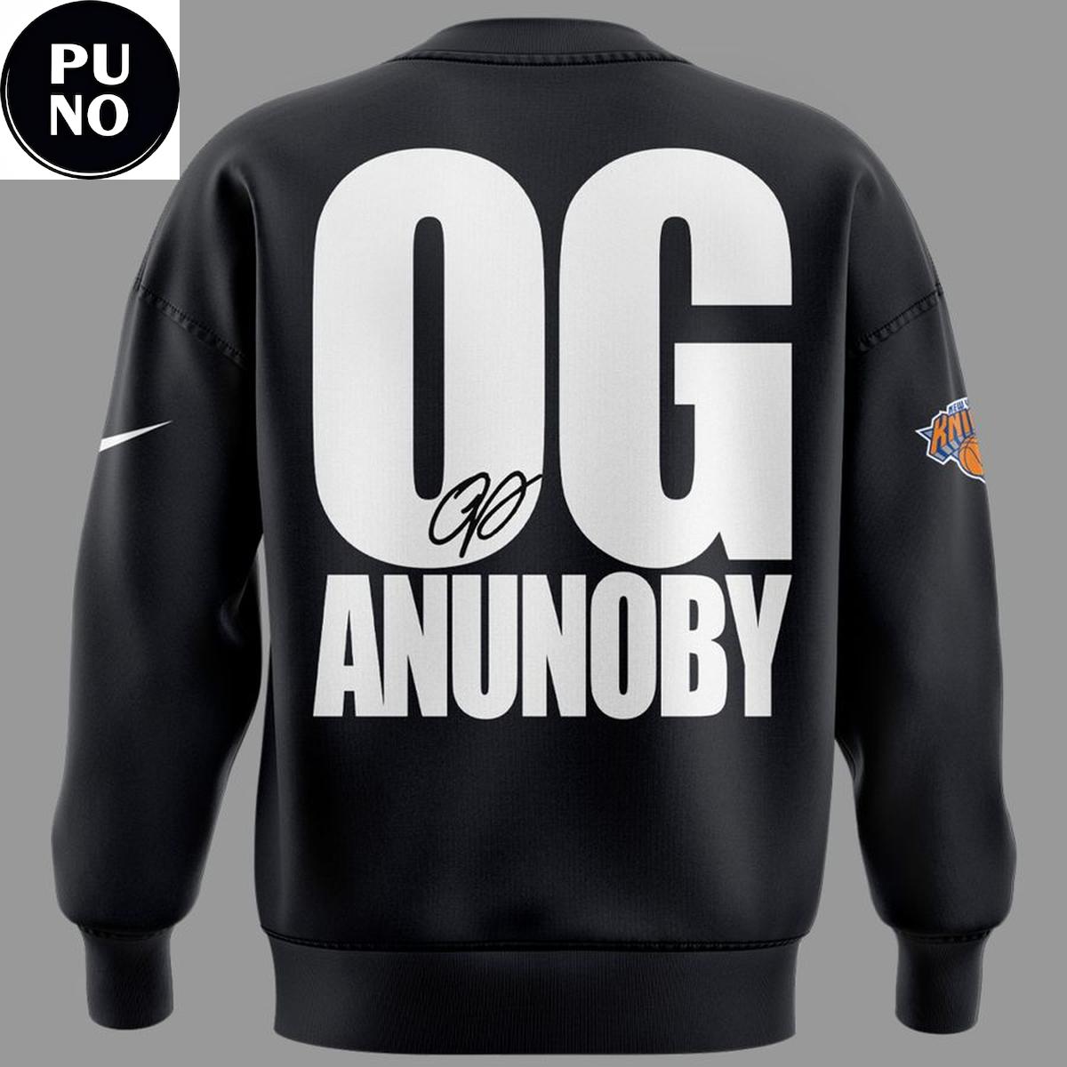 New York Knicks OG Anunoby 2026 For The Win Hoodie T-Shirt
