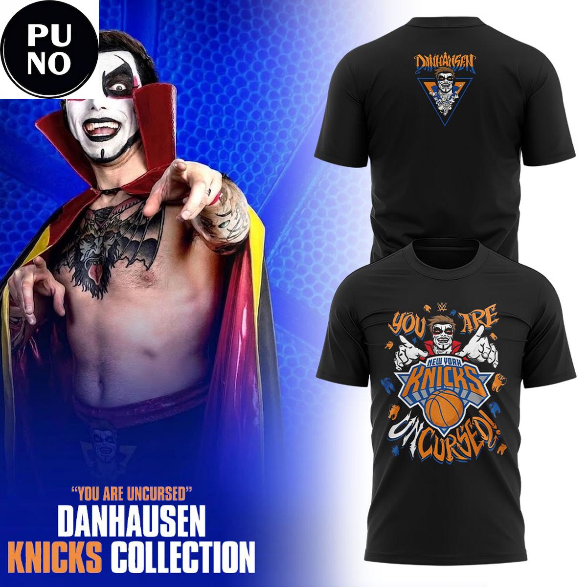 New York Knicks x Danhausen Uncursed 2026 Hoodie T-Shirt