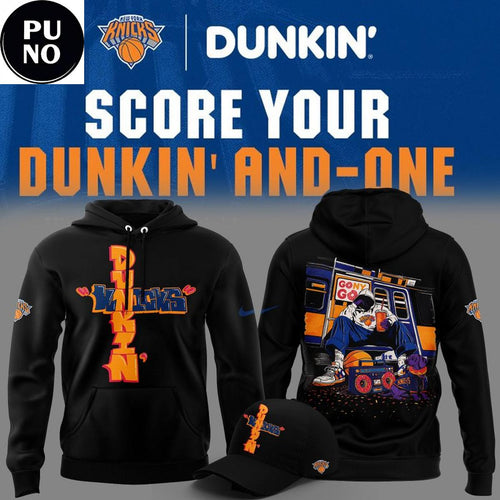 New York Knicks x Dunkin’ And-One Hoodie Shirt