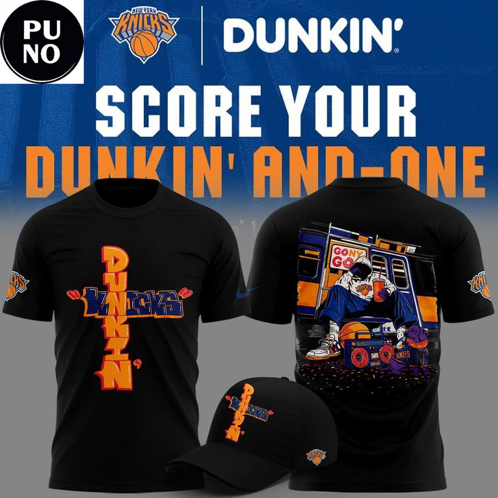 New York Knicks x Dunkin’ And-One Hoodie Shirt