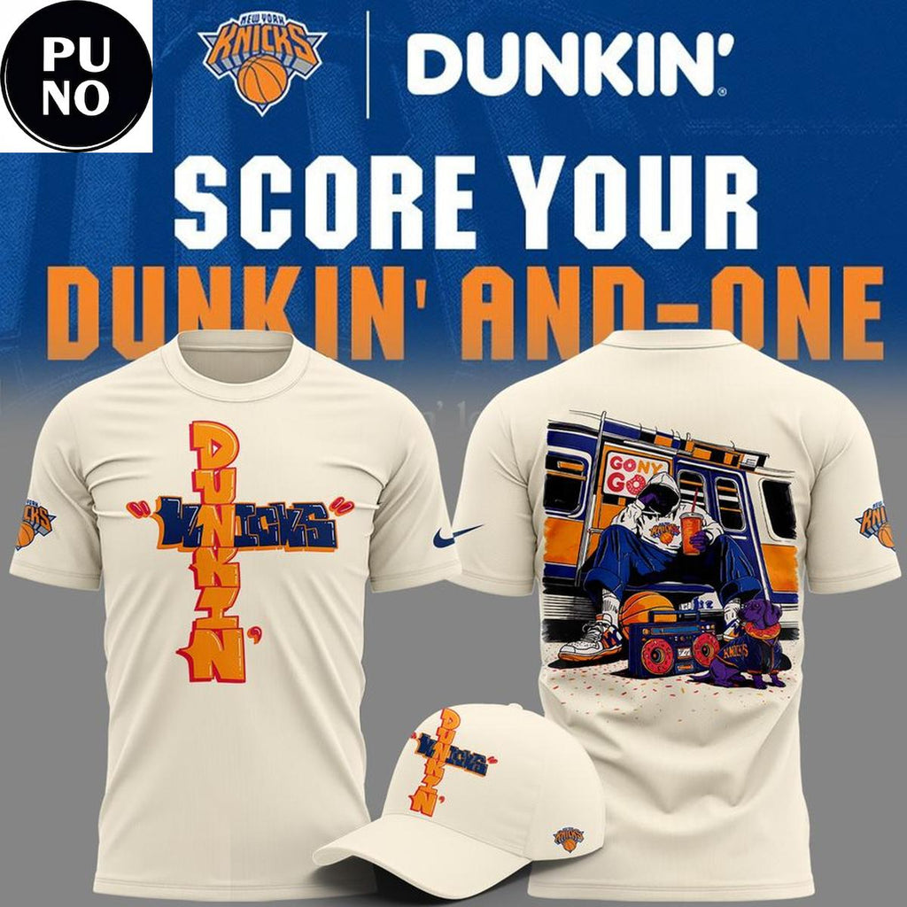 New York Knicks x Dunkin’ And-One Hoodie Shirt