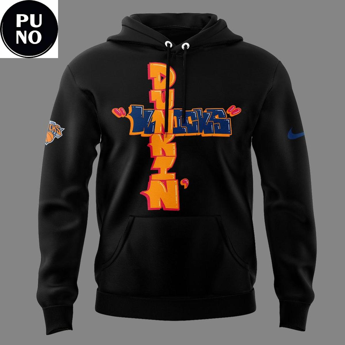 New York Knicks x Dunkin’ And-One Hoodie Shirt