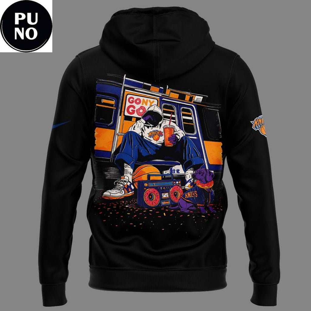 New York Knicks x Dunkin’ And-One Hoodie Shirt