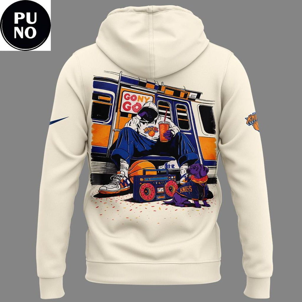 New York Knicks x Dunkin’ And-One Hoodie Shirt