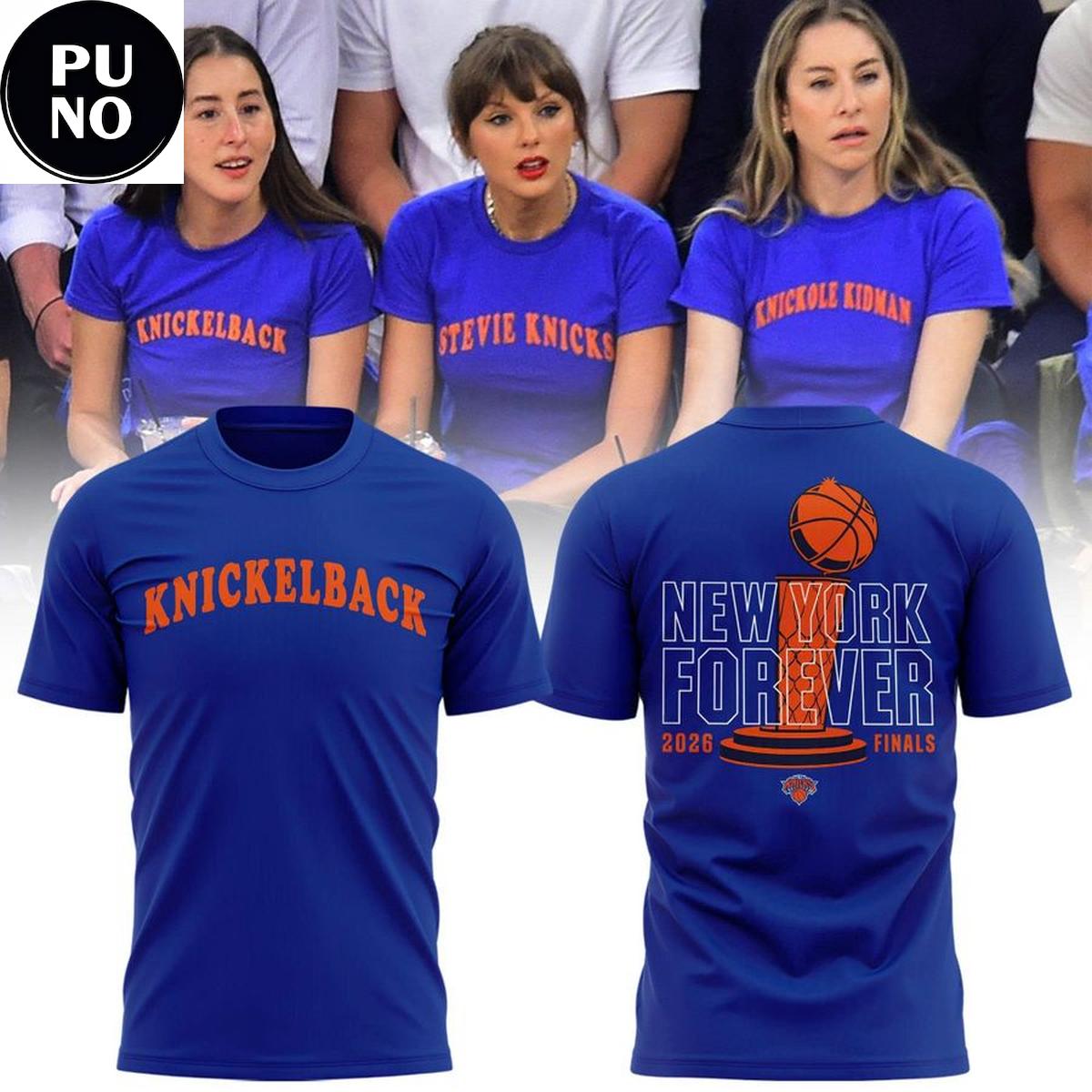 New York Knicks x Taylor Swift 2026 KnickelBack T-Shirt