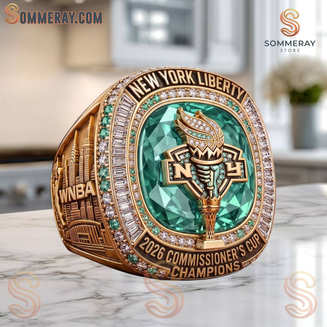 New York Liberty 2026 WNBA Commissioner’s Cup Champions Commemorative Ring