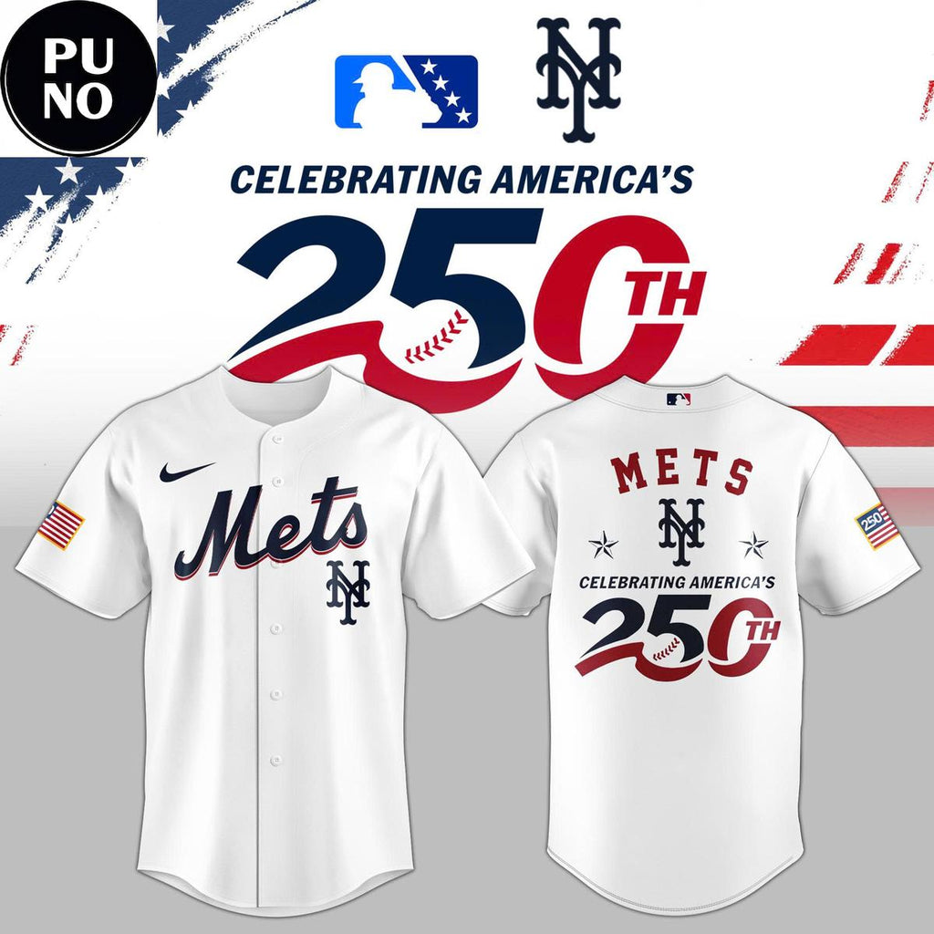 New York Mets 2026 Celebrating America’s 250th Baseball Jersey