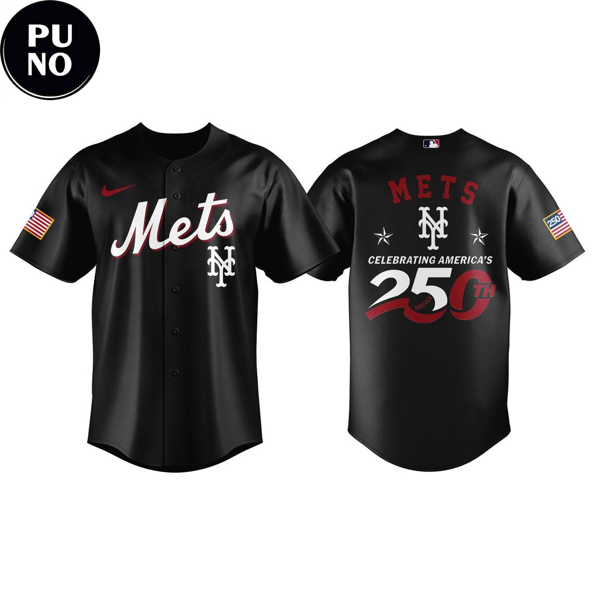 New York Mets 2026 Celebrating America’s 250th Baseball Jersey