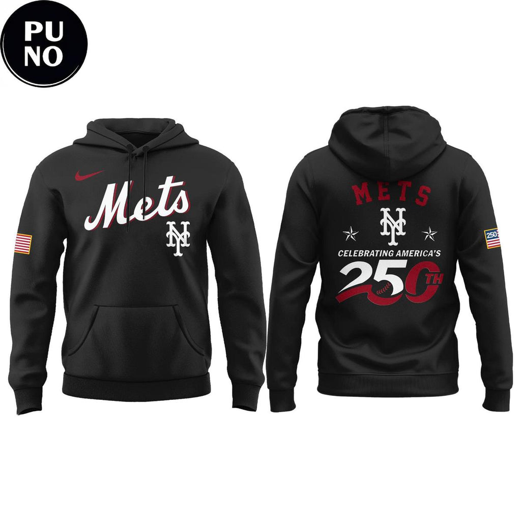 New York Mets 2026 Celebrating America’s 250th Hoodie T-Shirt