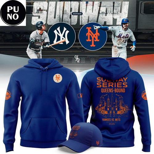 New York Mets 2026 Subway Series Queens-Bound Hoodie T-Shirt