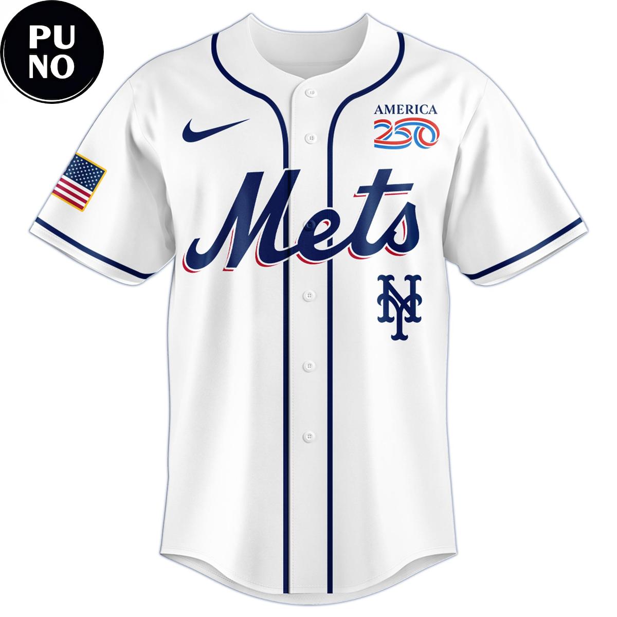 New York Mets Celebration USA 250 Anniversary 2026 Baseball Jersey