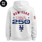 New York Mets Celebration USA 250 Anniversary 2026 Hoodie
