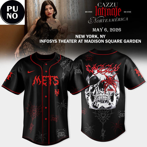 New York Mets x Cazzu Latinaje Norteamérica Tour 2026 Baseball Jersey