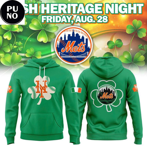 New York Mets x Irish Heritage Night 2026 Hoodie T-Shirt
