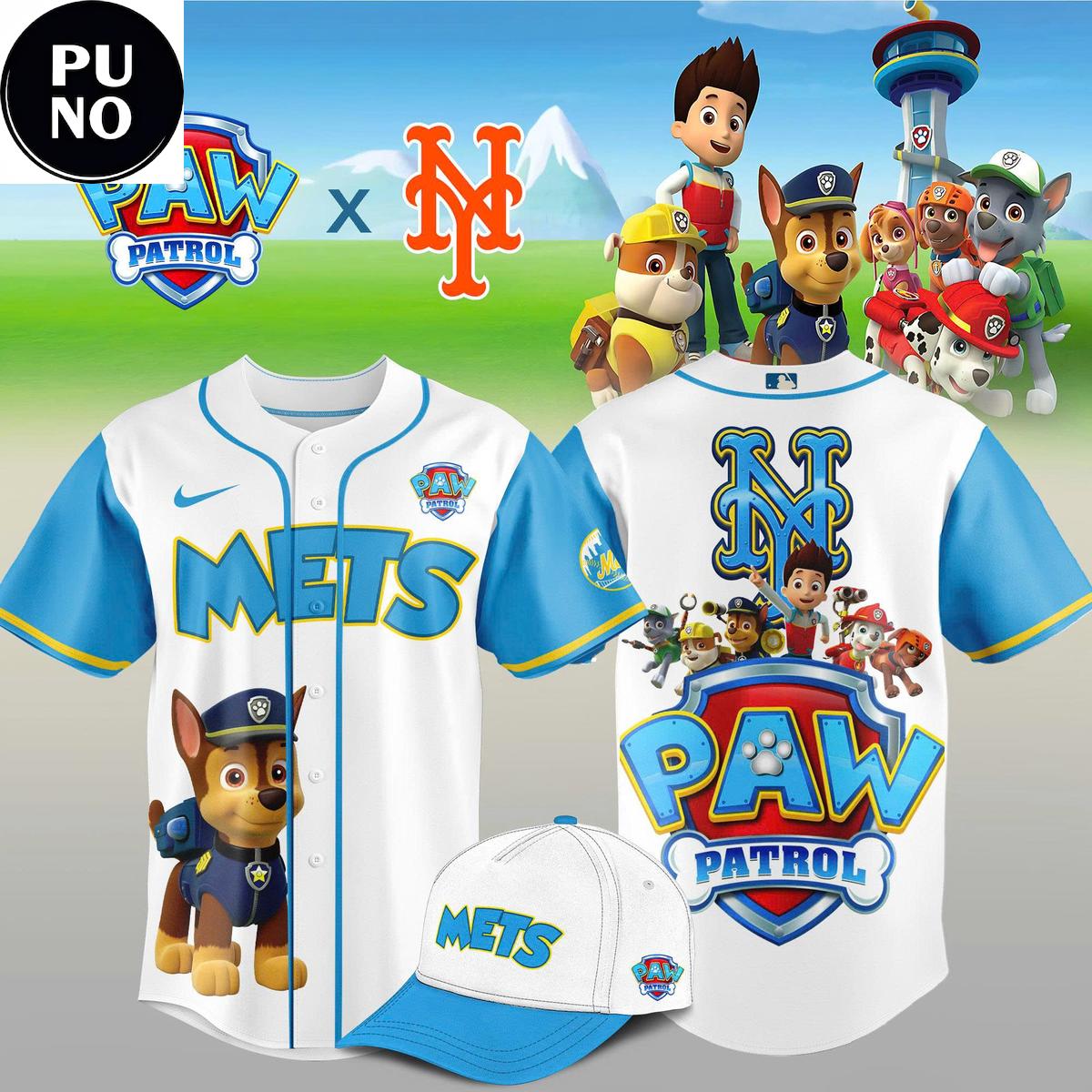 New York Mets x PAW Patrol 2026 Baseball Jersey