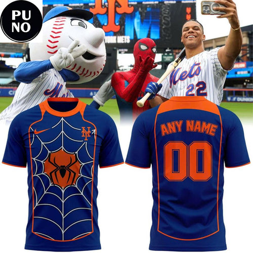 New York Mets x Spider-Man Brand New Day 2026 Custom T-Shirt