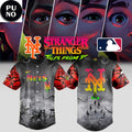New York Mets x Stranger Things 2026 Tales From ’85 Baseball Jersey