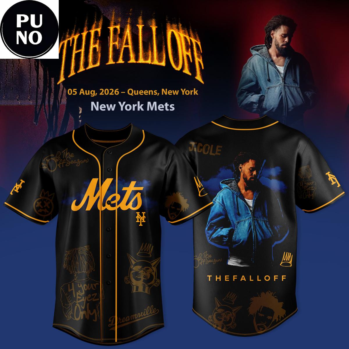 New York Mets x The Fall Off 2026 World Tour Jersey