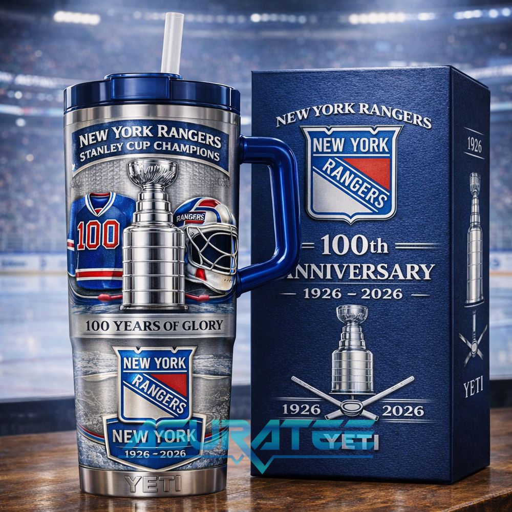 New York Rangers 100th Anniversary 40oz Stanley Tumbler