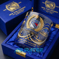 New York Rangers 100th Anniversary Commemorative Whiskey Glass