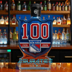 New York Rangers 100th Anniversary Whiskey Bottle 2026
