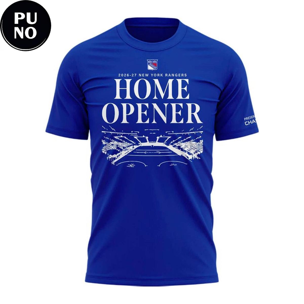 New York Rangers 2026 Home Opener T-shirt