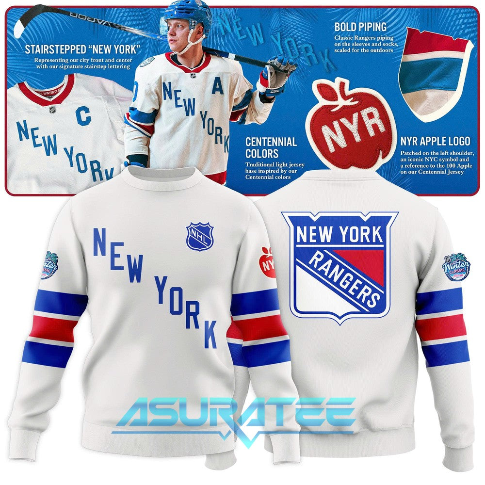 New York Rangers 2026 NHL Winter Classic Sweatshirt