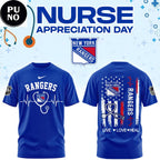 New York Rangers x Nurse Appreciation Day 2026 Hoodie T-Shirt