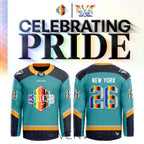 New York Sirens Pride Celebration 2026 Custom Hockey Jersey