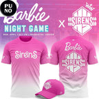 New York Sirens x Babie Night 2026 Pink Hoodie T-Shirt