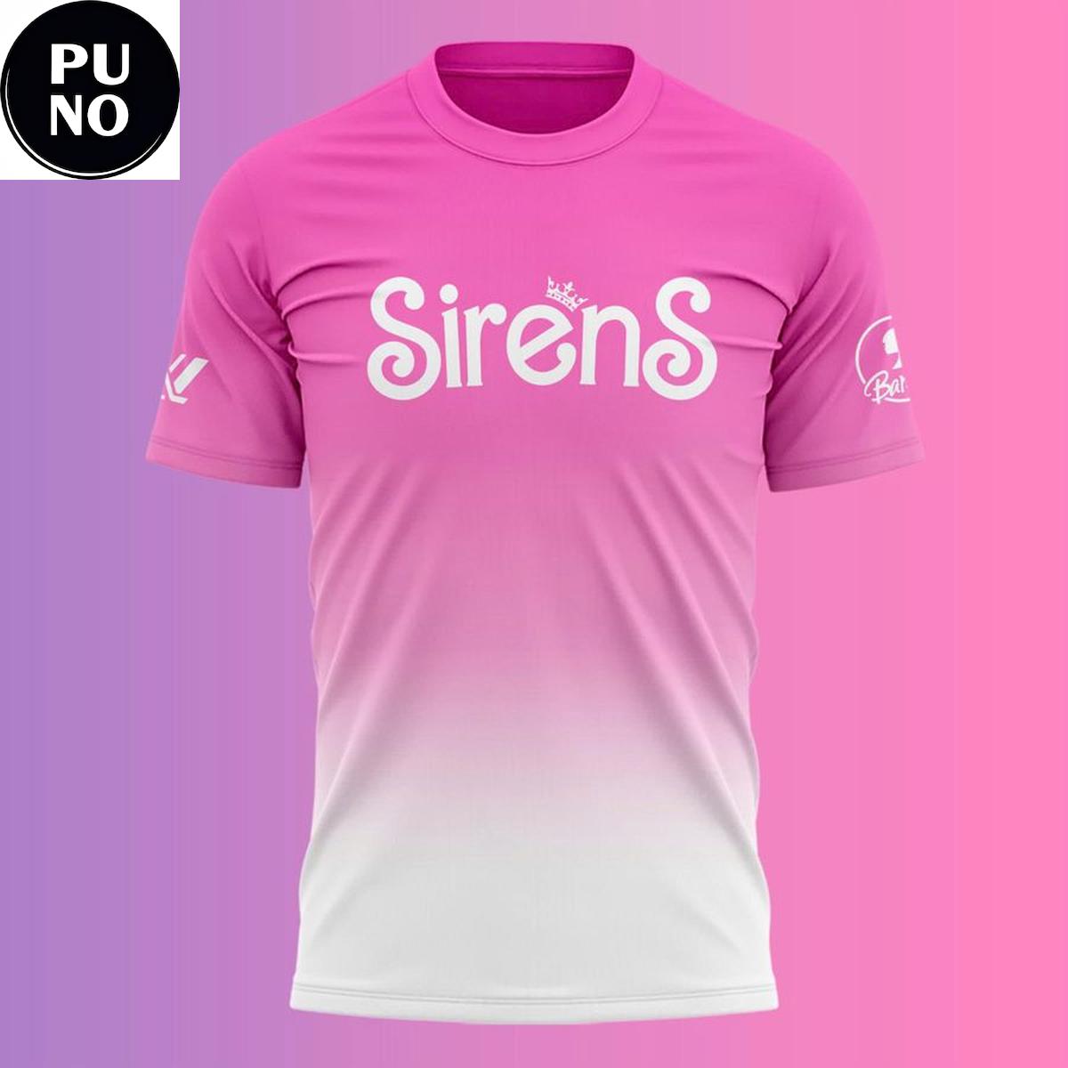 New York Sirens x Babie Night 2026 Pink Hoodie T-Shirt