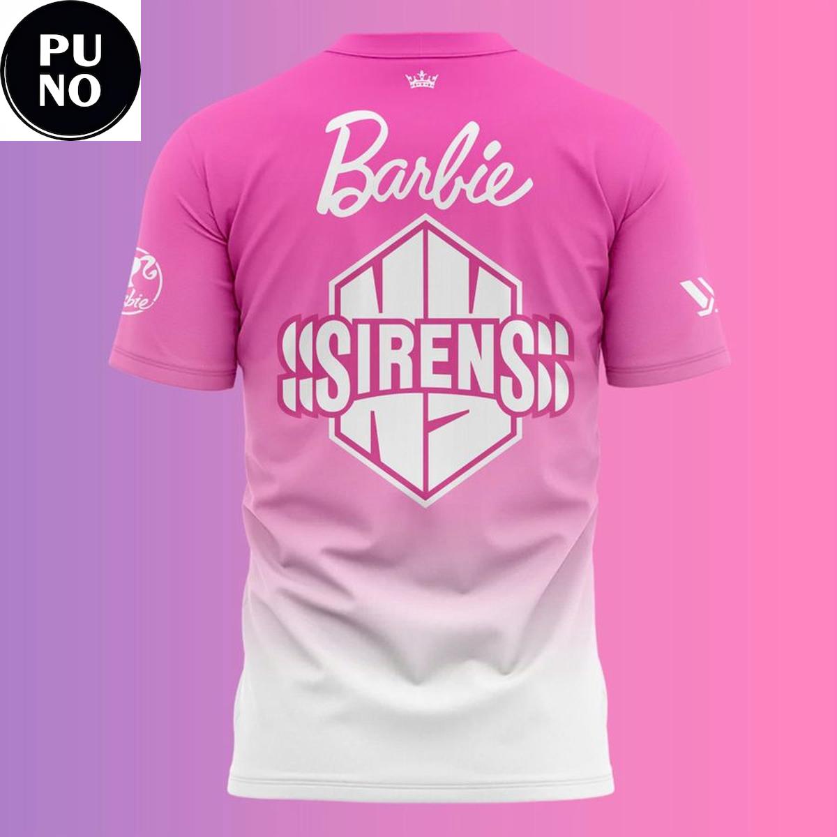 New York Sirens x Babie Night 2026 Pink Hoodie T-Shirt
